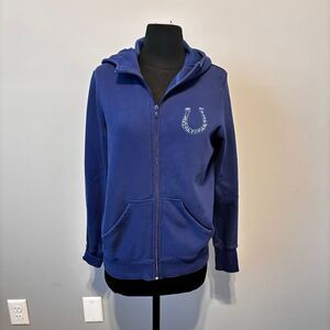 Sport-Tek Rhinestone Indianapolis Colts Horseshoe Full Zip Hoodie Sweatshirt‎